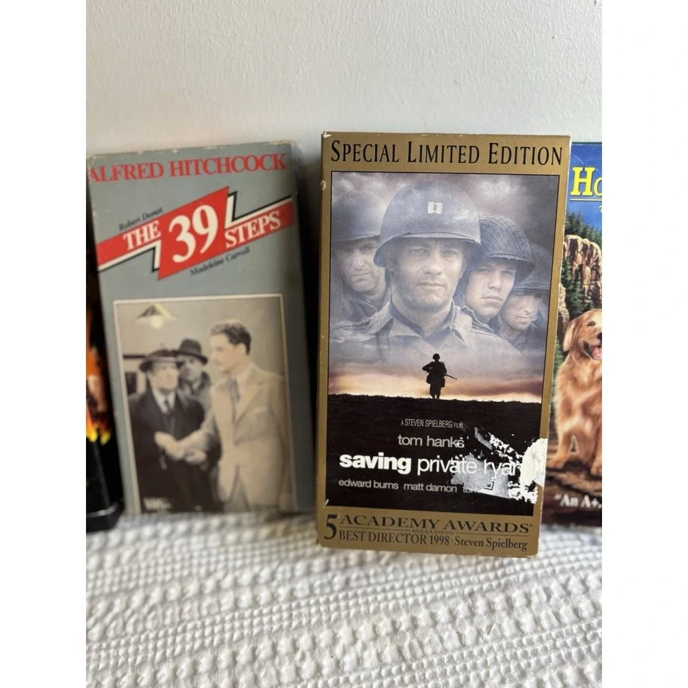 VHS Lot Gone w The Wind 39 Steps Saving Private Ryan Homeward Bound Star Wars‎